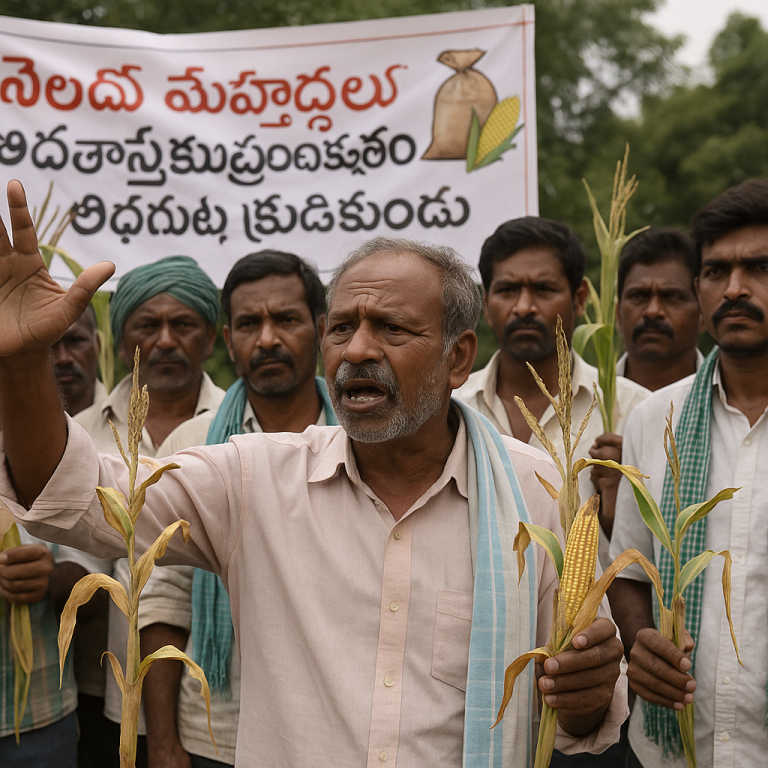 Farmers in Telangana Demand Seed Company Accountability After Crop Losses