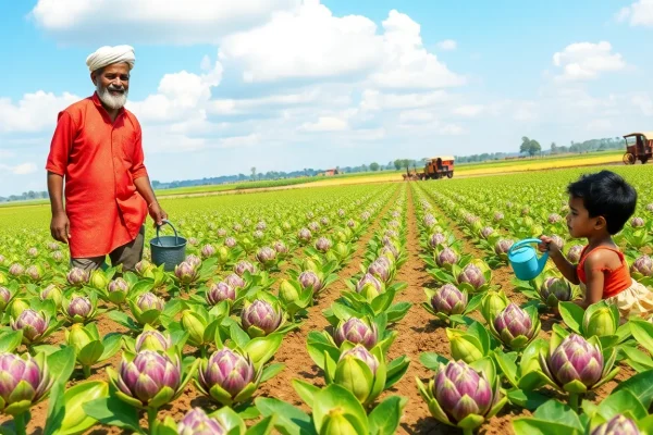 Artichoke Cultivation: A Profitable Superfood for Indian Farmers Artichoke Cultivation: A Profitable Superfood for Indian Farmers