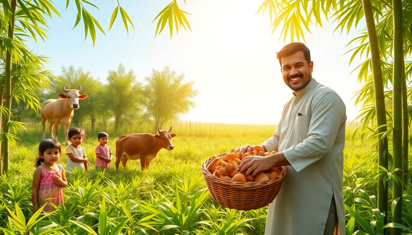 Bamboo Mushrooms: A High-Value Treasure for Farmers