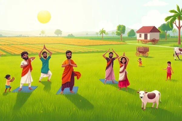 Embracing Yoga: Union Minister Highlights Its Benefits for Farmers and Scientists Embracing Yoga: Union Minister Highlights Its Benefits for Farmers and Scientists