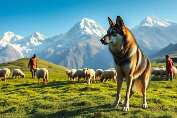 Gaddi Dog: The Brave Companion of Himalayan Shepherds