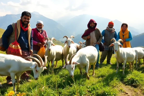 Gaddi Goats: The Pride of Himalayan Farmers Gaddi Goats: The Pride of Himalayan Farmers