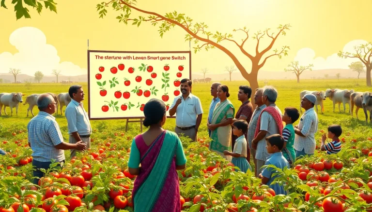 Indian Scientists Create Smart Gene Switch for Crops