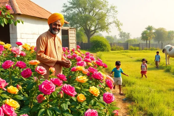 Lakhbir Singh: A Success Story in Organic Rose Farming Lakhbir Singh: A Success Story in Organic Rose Farming