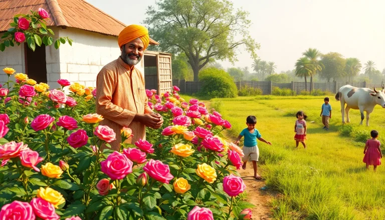Lakhbir Singh: A Success Story in Organic Rose Farming