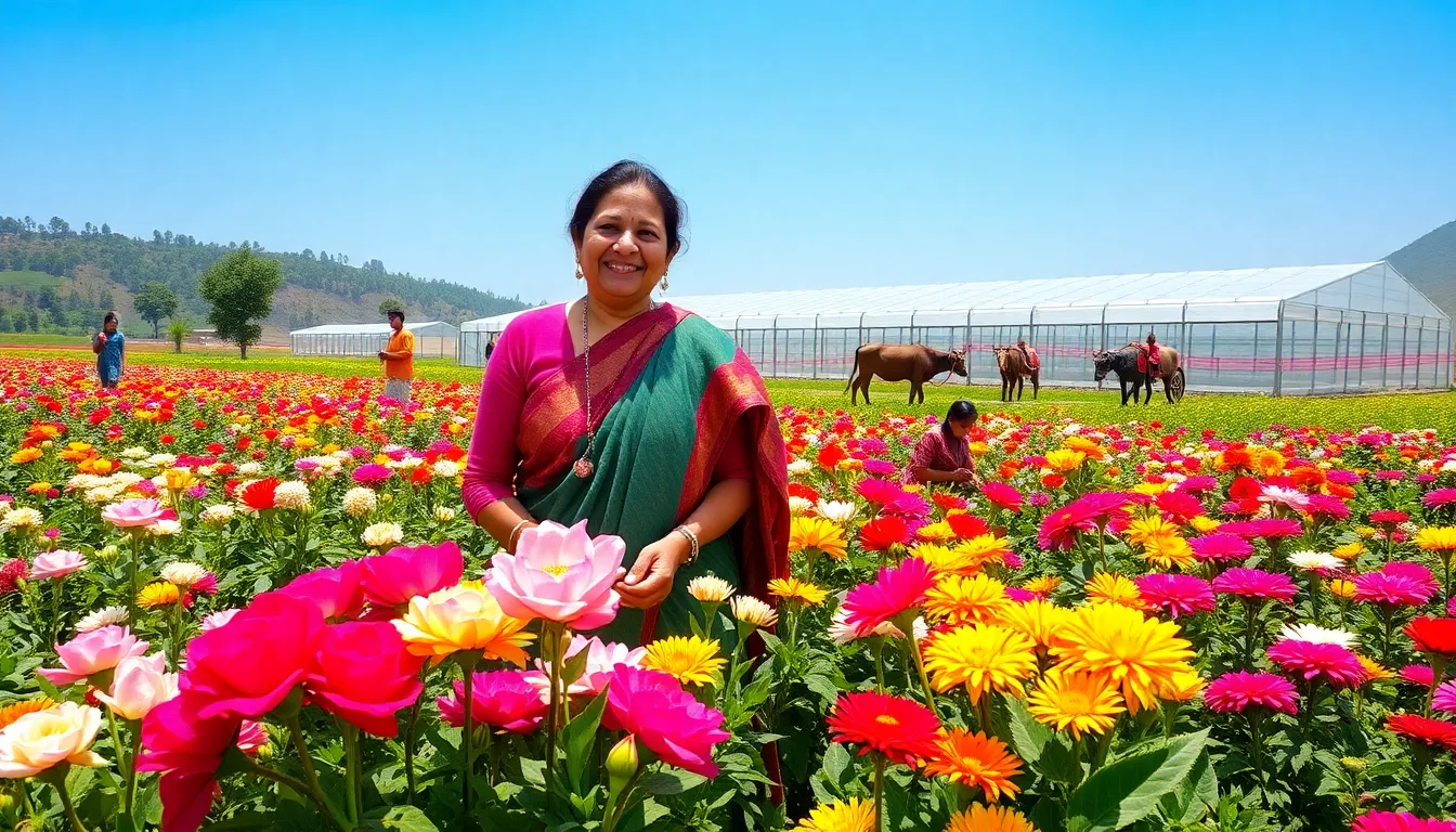 Meena Chandel: From Teacher to Floriculture Success