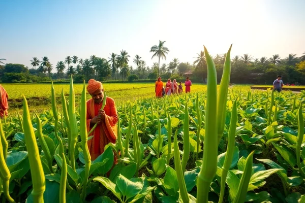 Sat Shiro Bheno: Goa’s Unique Seven-Ridged Okra