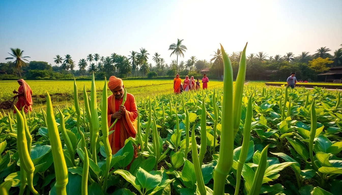 Sat Shiro Bheno: Goa’s Unique Seven-Ridged Okra