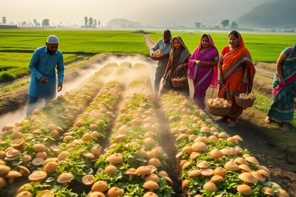 The Rise of Exotic Mushrooms: Transforming Indian Agriculture