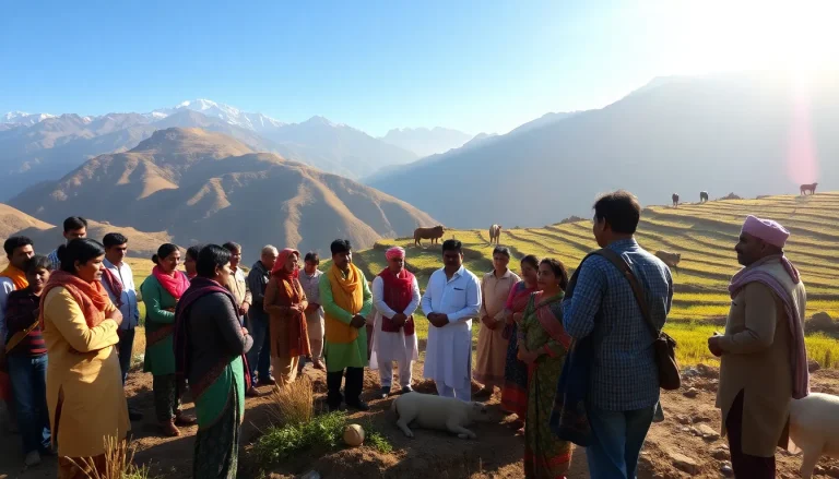 Viksit Krishi Sankalp Abhiyan Launches in World's Highest Village Komic