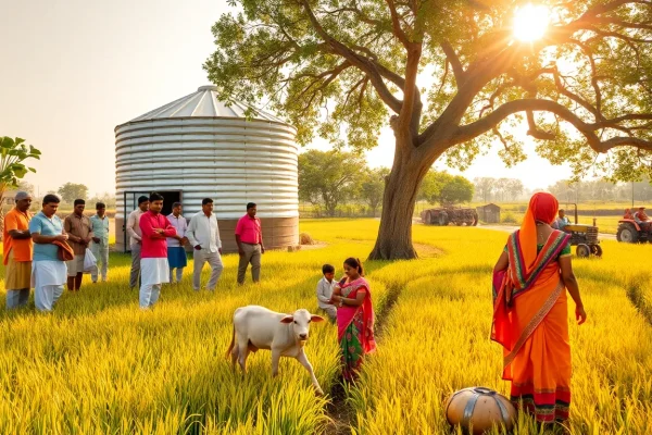 World's Largest Cooperative Grain Storage Scheme to Boost Rural Economy