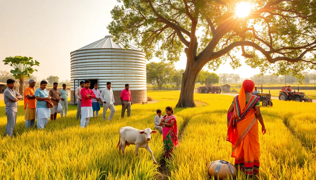 World's Largest Cooperative Grain Storage Scheme to Boost Rural Economy