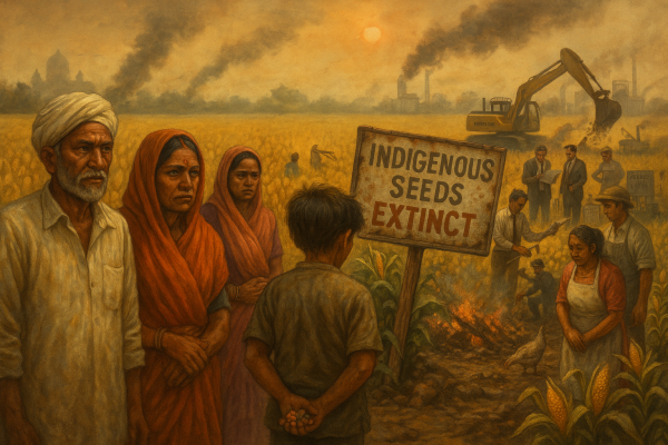 The Lost Maize: A Perfect Harvest ?