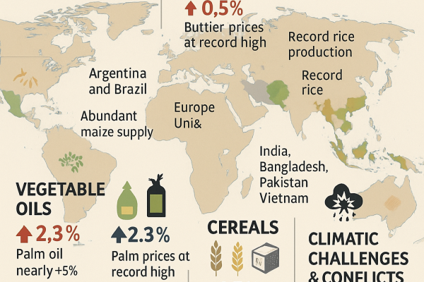 Global Food Prices Rise in June 2025: FAO Report