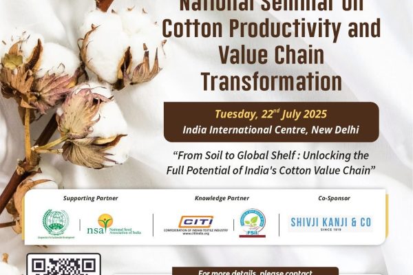 ICFA to Host National Seminar on Cotton Productivity and Value Chain Transformation in New Delhi