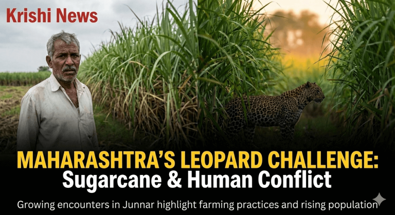 Sugarcane Fields: A Double-Edged Sword for Farmers and Leopards in Junnar